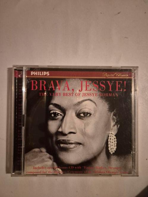 Jessye Norman - Brava Jessey, the very best of. 2Cd. 1996, Cd's en Dvd's, Cd's | Klassiek, Ophalen of Verzenden