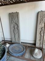 Betonnen Ornament 2x, Tuin en Terras, Ophalen, Gebruikt
