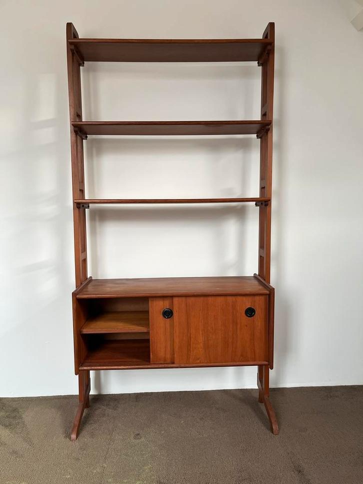 Simpla-Lux wandkast boekenkast hout, Huis en Inrichting, Kasten | Wandmeubels, 150 tot 200 cm, Minder dan 150 cm, 25 tot 50 cm