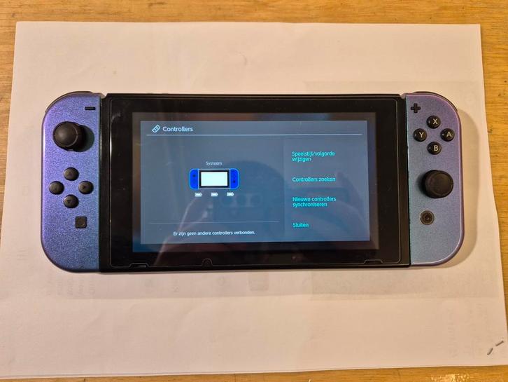 Uniek Joy con setje te koop, Spelcomputers en Games, Spelcomputers | Nintendo Consoles | Accessoires, Refurbished, Switch, Overige controllers