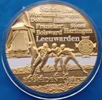 Penning Friese Elfstedentocht Leeuwarden - Nationaal Erfgoed, Verzenden, Overige materialen, Nederland