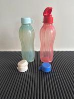 Tupperware Drinkflessen met Sportdoppen, Ophalen, Gebruikt, Rood, Beker of Kan