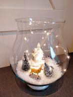 Prachtig glas met winterdorpje, Diversen, Kerst, Ophalen of Verzenden, Zo goed als nieuw