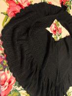 Prachtige antieke cape gedrapeerd en heel mooi bewerkt, Ophalen of Verzenden