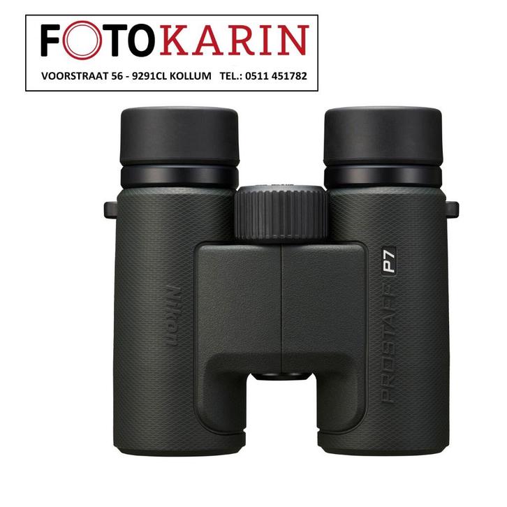Nikon Prostaff P7 8x30 | verrekijker | Foto Karin Kollum, Audio, Tv en Foto, Optische apparatuur | Verrekijkers, Nieuw, Dakkant (recht)