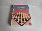 Damspel 2x 20 damstenen Hout Wit en Zwart 2 spelers Jumbo, Hobby en Vrije tijd, Gezelschapsspellen | Bordspellen, Ophalen of Verzenden