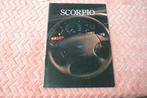 Scorpio brochure, Ophalen of Verzenden, Gelezen, Ford