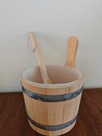 Zgan sauna water bucket met opschenklepel Sauna water emmer, Ophalen, Zo goed als nieuw