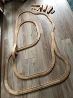Houten treinrails, Kinderen en Baby's, Speelgoed | Houten speelgoed, Ophalen of Verzenden, Zo goed als nieuw, Overige typen