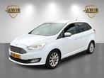 Ford Grand C-Max 1.0 Titanium Nieuwstaat GKB-18-D (bj 2017), Voorwielaandrijving, Stof, Gebruikt, Zwart