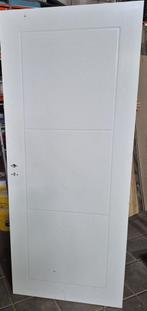 Binnendeuren 83x201, massief gevuld, wit zijdeglans, Ophalen, Gebruikt, 80 tot 100 cm, Binnendeur
