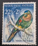 Nederlandse Antillen 1958 - nvph 271 - Kinderzegels Vogels, Ophalen of Verzenden, Gestempeld