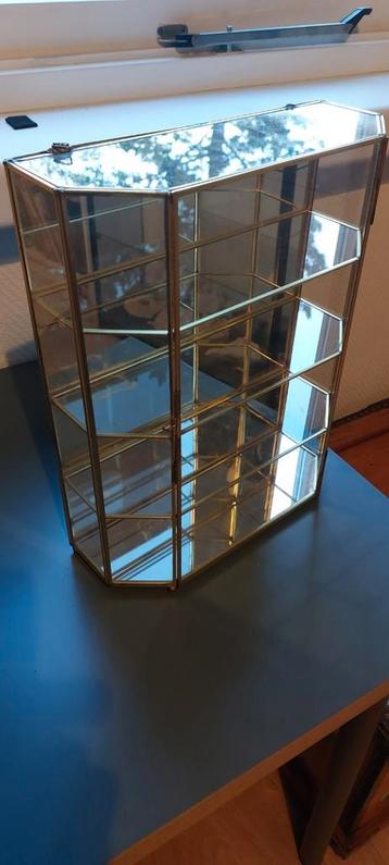 Vintage Sieradenkast/Vitrinekast beschikbaar voor biedingen