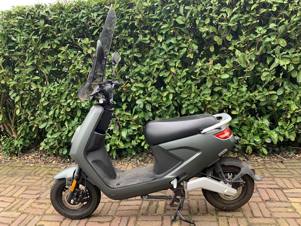 Electrische scooter e-Go blauw kenteken, Ophalen, Zo goed als nieuw, Elektrisch