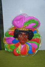 Vintage Sinterklaas en Zwarte Piet winkeldecoratie/ raamdeco, Diversen, Ophalen of Verzenden, Gebruikt