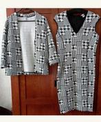 Jurk H&M met bijpassend jasje mt L
Zwart wit ruit motief
Rek, H&M, Overige kleuren, Maat 42/44 (L), Nieuw