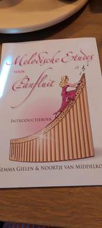 MELODISCHE ETUDES VOOR PANFLUIT GEMMA & NOORTJE V MIDDELKOOP, Gebruikt, Overige genres, Les of Cursus, Overige instrumenten
