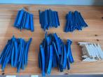 Vintage lego blauwe rails - grote baan met wissels, Ophalen of Verzenden, Gebruikt, Losse stenen, Duplo