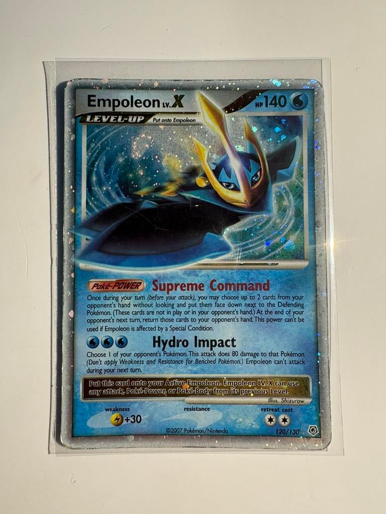 Empoleon Lv.X 120/130 – Diamond & Pearl (2007) Pokémon kaart, Ophalen of Verzenden, Losse kaart