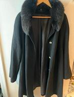 Wollen / cashmere winterjas  maat 52- Uitstekende staat, Ophalen of Verzenden, Zo goed als nieuw, Maat 46/48 (XL) of groter, Zwart