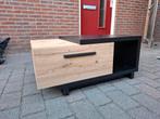 Salontafel met twee lades, Huis en Inrichting, Ophalen, Gebruikt, 100 tot 150 cm, Eikenhout