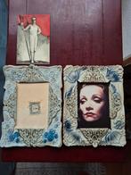 2 antieke celluloid fotolijstjes, Antiek en Kunst, Ophalen of Verzenden