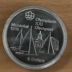 Canada - 5 Dollar Montreal 1976 - Kingston and Sailboats, Verzenden, Noord-Amerika, Losse munt, Zilver