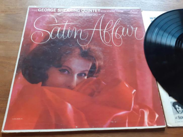 LP George Shearing Quintet - Satin Affair, Cd's en Dvd's, Vinyl | Jazz en Blues, Gebruikt, Jazz, 1960 tot 1980, 12 inch, Ophalen of Verzenden