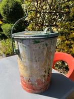 Zinken vuilnisbak, Ophalen of Verzenden, Kunststof, Minder dan 50 cm