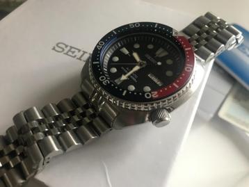 SEIKO BIG TURTLE, PROSPEX MARINEMASTER NIEUWSTAAT!! PEPSI beschikbaar voor biedingen