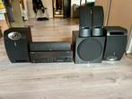 Complete surround set Yamaha RX-V375 en Bose speakers, Audio, Tv en Foto, Home Cinema-sets, Overige merken, 70 watt of meer, Ophalen of Verzenden