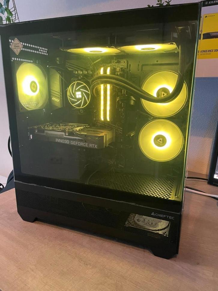 game pc, Computers en Software, Desktop Pc's, Refurbished, 3 tot 4 Ghz, HDD, SSD, 16 GB, Met videokaart, Gaming, Virtual Reality