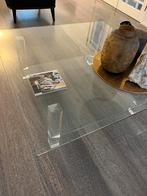 Glazen Salontafel - Mooie Staat!, Ophalen, Vierkant, 50 tot 100 cm, Minder dan 50 cm