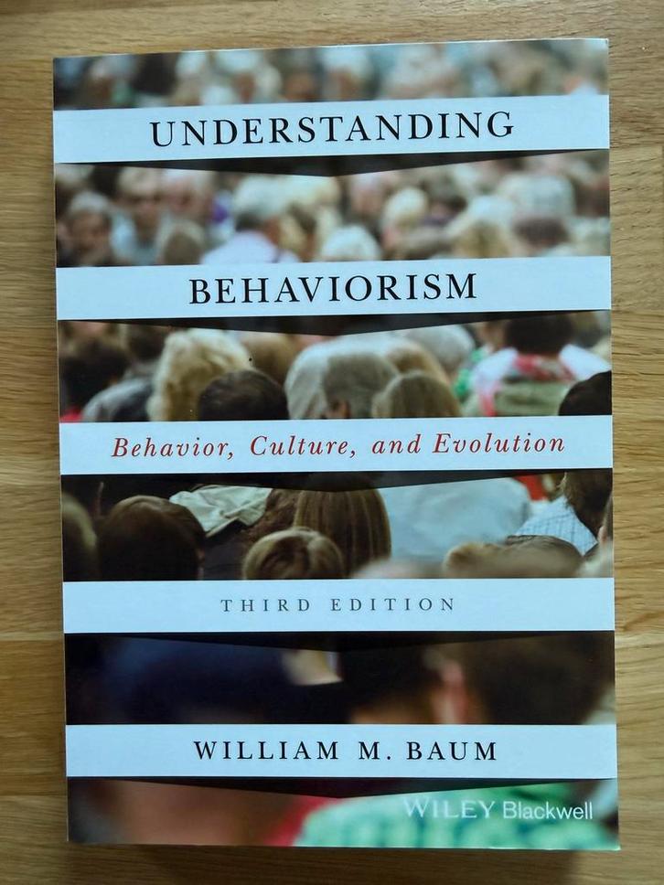 Understanding Behaviorism - William M. Baum, Boeken, Psychologie, Zo goed als nieuw, Sociale psychologie, Ophalen of Verzenden