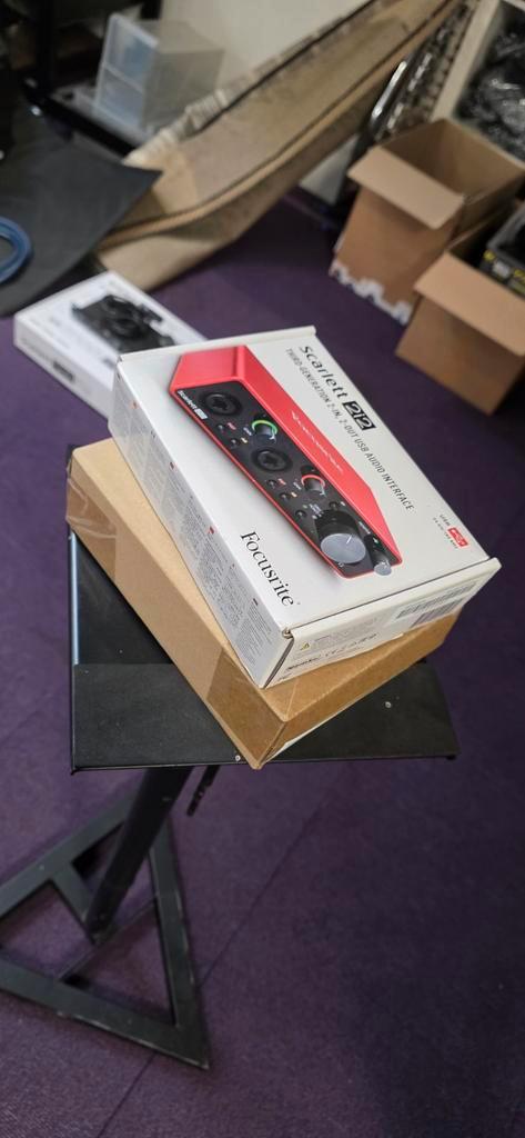 Focusrite Scarlett 2i2 3rd Gen Audio Interface, Muziek en Instrumenten, Microfoons, Nieuw, Overige typen, Ophalen of Verzenden