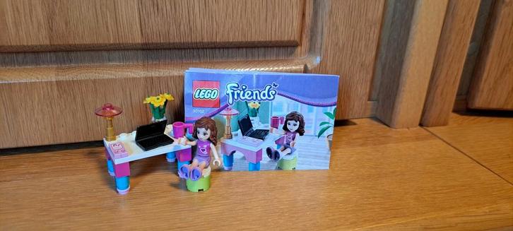 Lego Friends 30102 Bureau Emma - Compleet!, Kinderen en Baby's, Speelgoed | Duplo en Lego, Zo goed als nieuw, Lego, Complete set