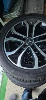 Winterbanden met velg Mercedes W205 - Gebalanceerd, Ophalen of Verzenden, Gebruikt, Winterbanden, Banden en Velgen