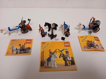 Lego castle diverse sets 6021, 6016 en 6016 met manuals beschikbaar voor biedingen