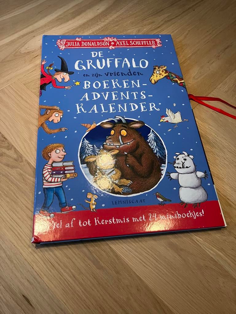 De Gruffalo Boeken Adventskalender - Zo goed als nieuw, Boeken, Ophalen of Verzenden, Gelezen, Uitklap-, Voel- of Ontdekboek, 3 tot 4 jaar