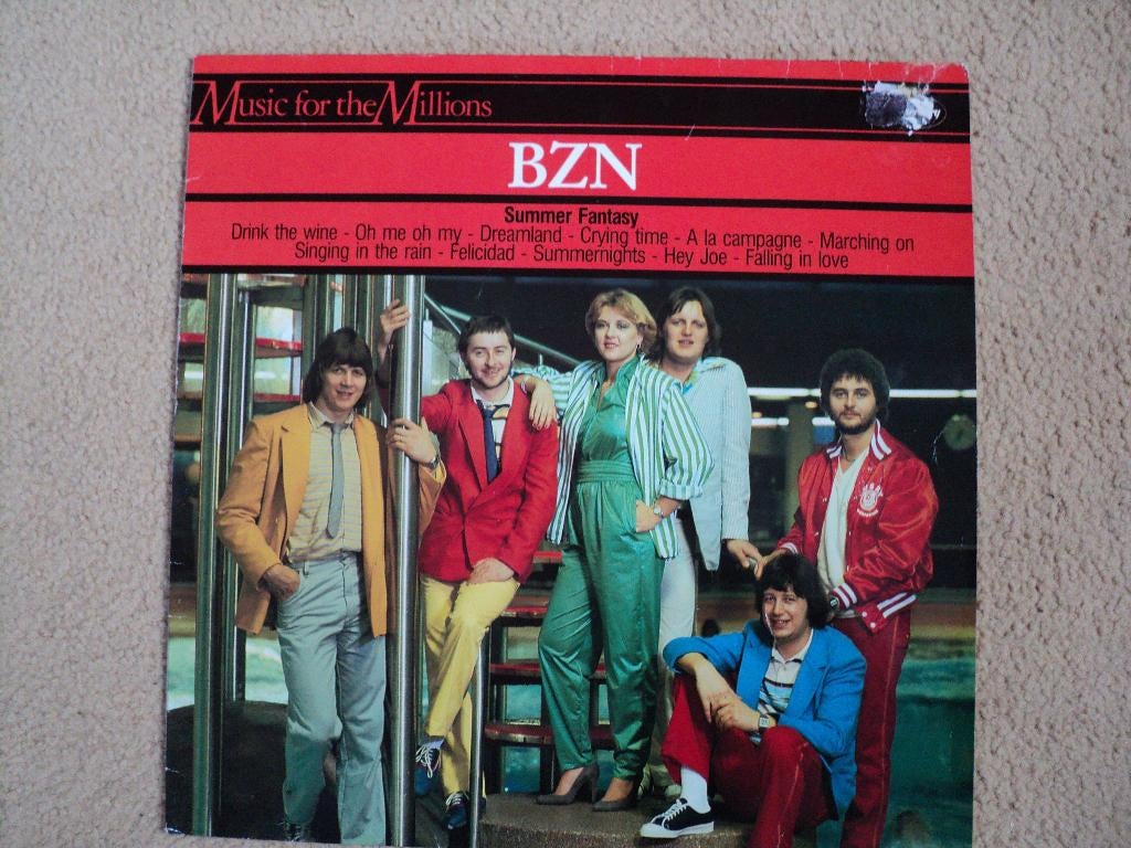 BZN   "Summer Fantasy"    1978 - 1979, Ophalen, Gebruikt, 12 inch, Overige genres