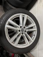 Audi Q5 Velgen met Zomerbanden 275/45R20, Ophalen, Gebruikt, 275 mm, Banden en Velgen