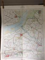 Willemstad landkaart topografisch, Nederland, Gelezen, Ophalen of Verzenden, 1800 tot 2000