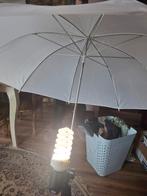 Fotostudio lamp x2 met statief en paraplu, Ophalen of Verzenden, Overige merken