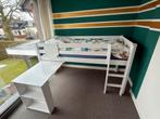 Halfhoogslaper Jip van Beter Bed met bureau, Ophalen, Gebruikt, Halfhoogslaper