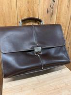 McGregor Leren laptoptas, Sieraden, Tassen en Uiterlijk, Tassen | Schoudertassen, Overige merken, Bruin, Ophalen of Verzenden