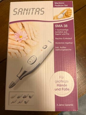 Sanitas Manicure/Pedicure Set - Nieuw! beschikbaar voor biedingen