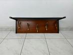 Vintage wandkapstok met hoedenrek mid century, Huis en Inrichting, Woonaccessoires | Kapstokken, Wandkapstok, Gebruikt, Ophalen of Verzenden
