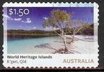 619 Australië 2025 World Heritage Islands s/a, Verzenden, Gestempeld