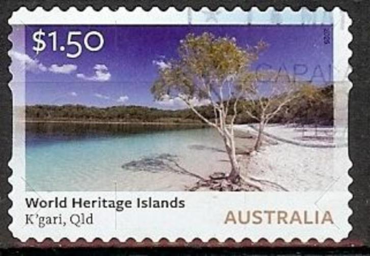 619 Australië 2025 World Heritage Islands s/a, Postzegels en Munten, Postzegels | Oceanië, Gestempeld, Verzenden