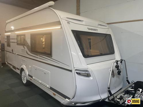 Tabbert Vivaldi 460 E enkele bedden, Caravans en Kamperen, Caravans, Bedrijf, tot en met 4, 1250 - 1500 kg, Treinzit, Tabbert